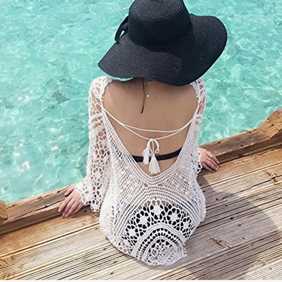 NWOtT crochet cover up - Picture 3 of 3